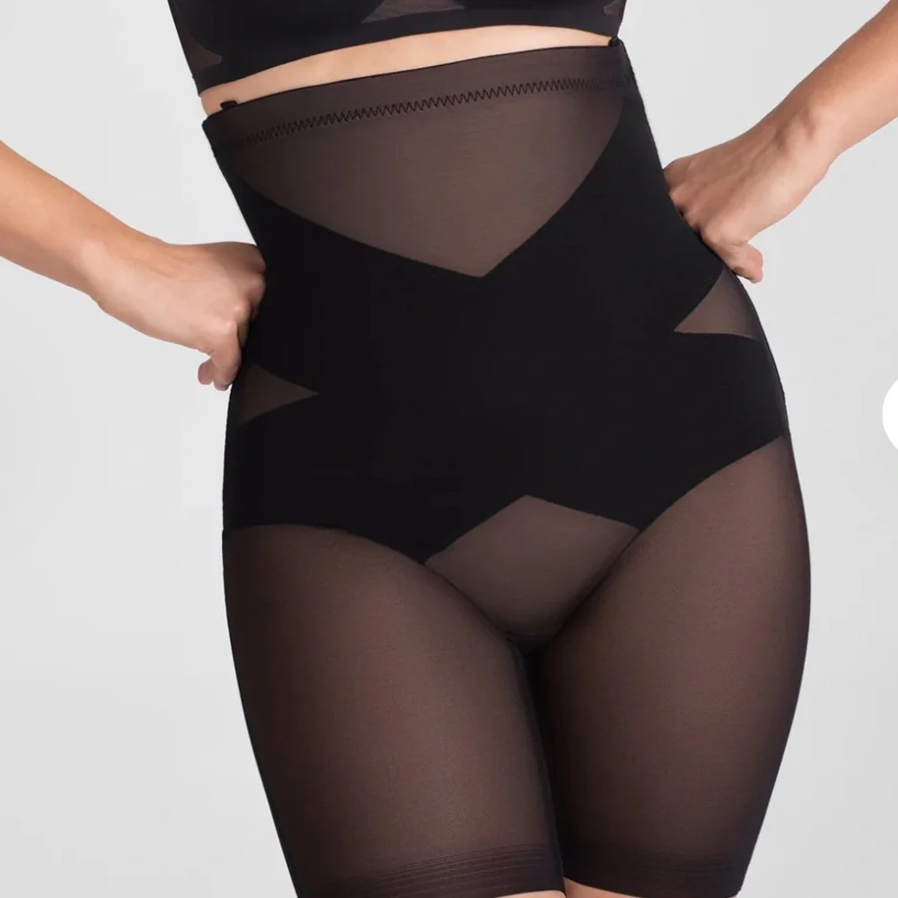 Honeylove Black High-Waisted Shapewear, NWT Sz M - Picture 1 of 8